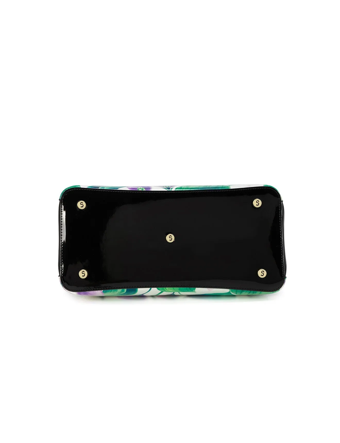 LILIANA TRIPLE COMPARTMENT LEATHER BAG- SN78-0378