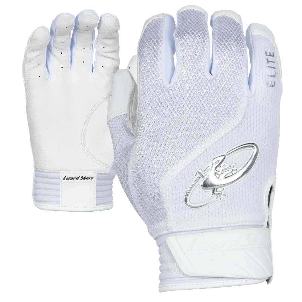 Lizard Skins Komodo Elite V2 Batting Glove - Diamond White