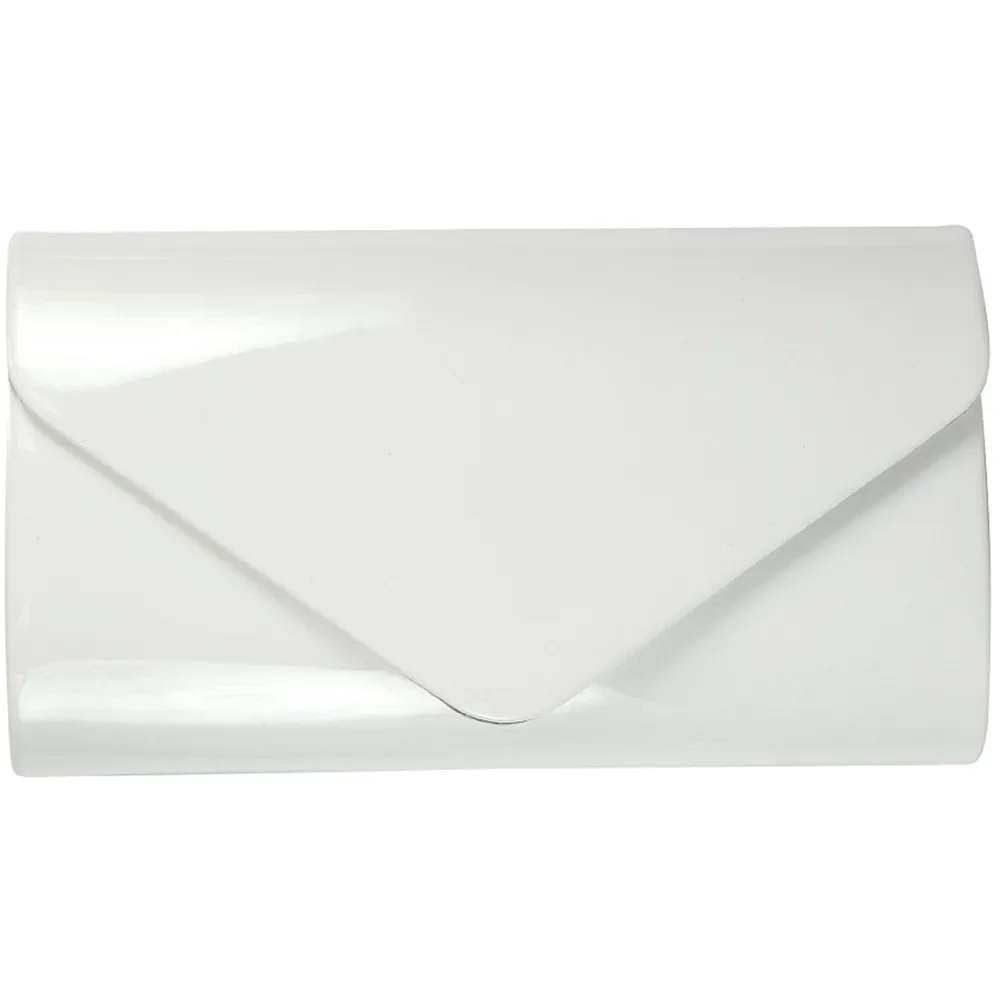 Lunar Blaze White Patent Bag