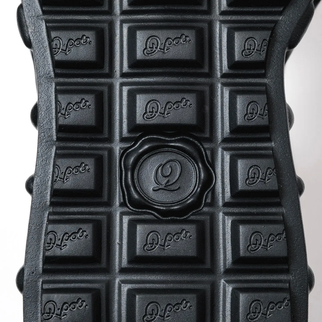 Melting Chocolate Leather Mary Jane (Black)【Japan Jewelry】