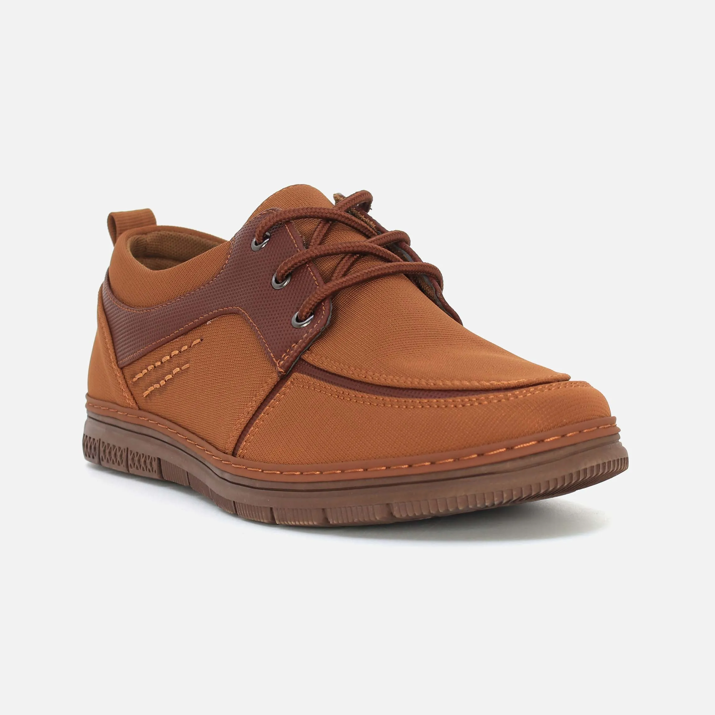 MEN CASUAL LACE-UP SHOES