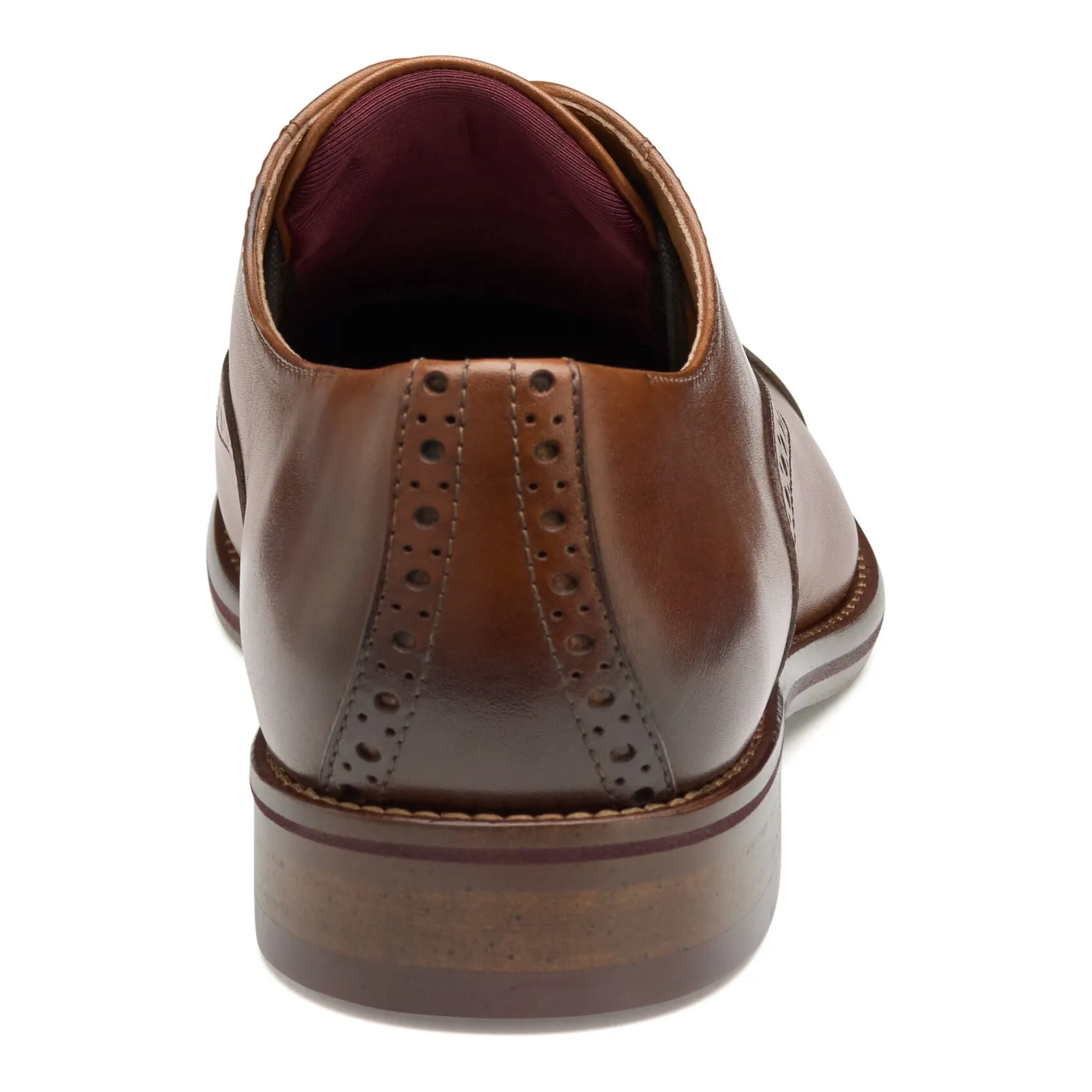 MEN'S JOHNSTON & MURPHY CONARD 2.0 CAP TOE | TAN FULL GRAIN