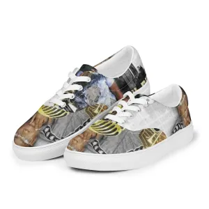Men’s lace-up canvas shoes