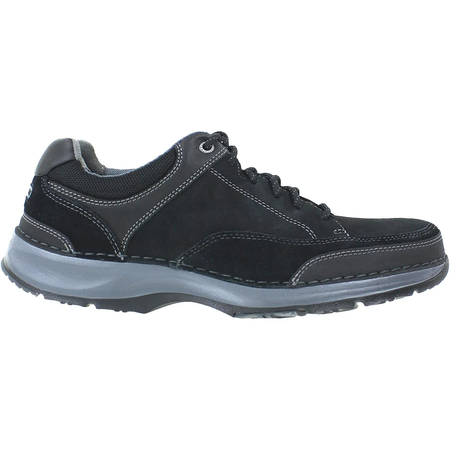 Men's Rockport RocSports Lite Five Lace Up Black Leather