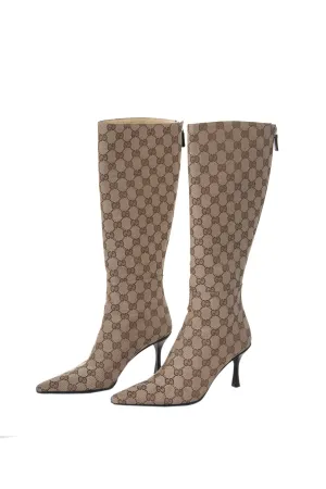 Monogram Boots
