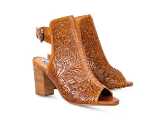 Myra Monika Boot Hand Tooled Leather