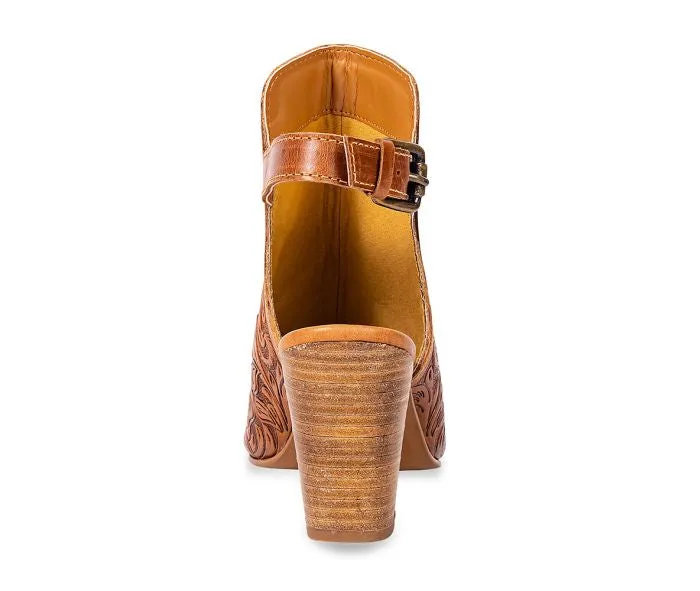 Myra Monika Boot Hand Tooled Leather