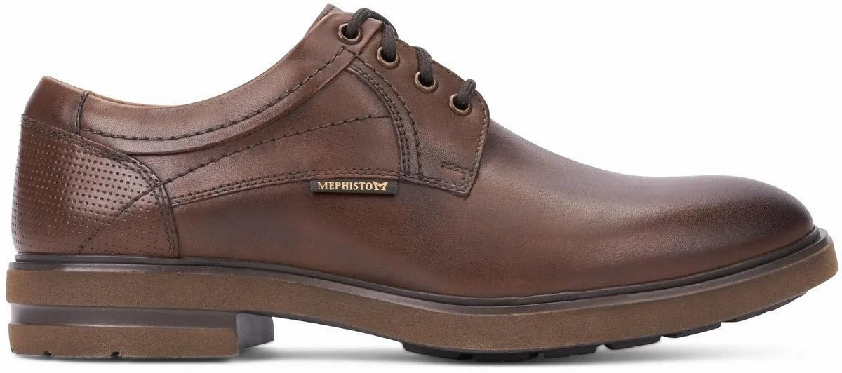 'OLIVIO' men's smart lace-up shoe - Brown