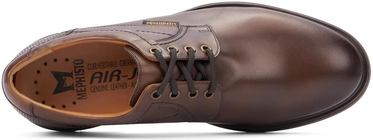 'OLIVIO' men's smart lace-up shoe - Brown