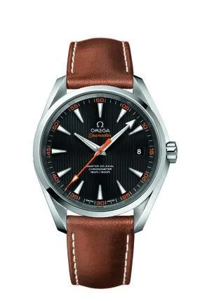Omega 20mm Brown Calf leather Strap 032CUZ000918