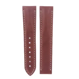 Omega 20mm Brown Calf leather Strap 032CUZ000918