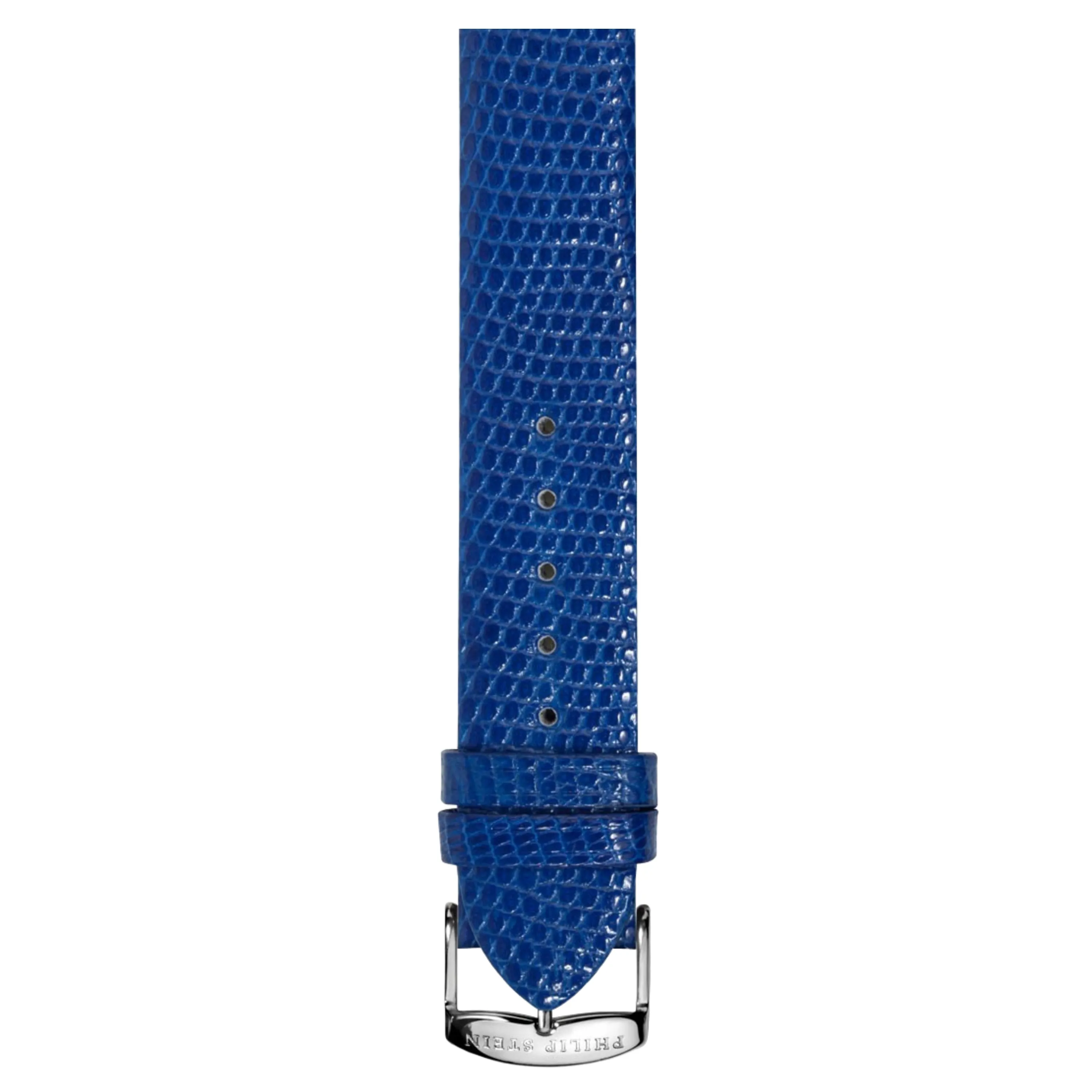 PHILIP STEIN Signature D.Blue Lizard Leather Strap Size 2