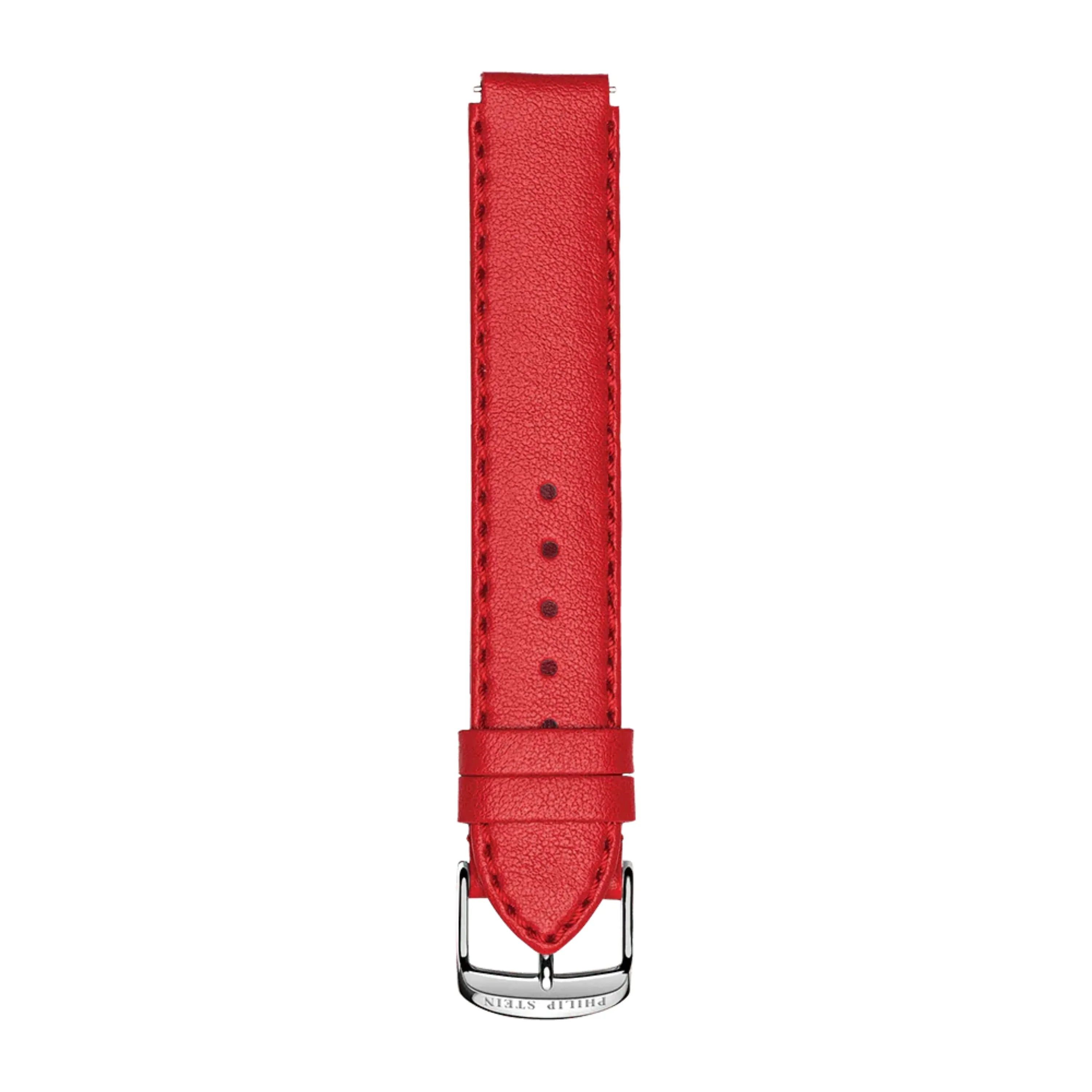 PHILIP STEIN Signature Red Apple-peel Strap Size 1