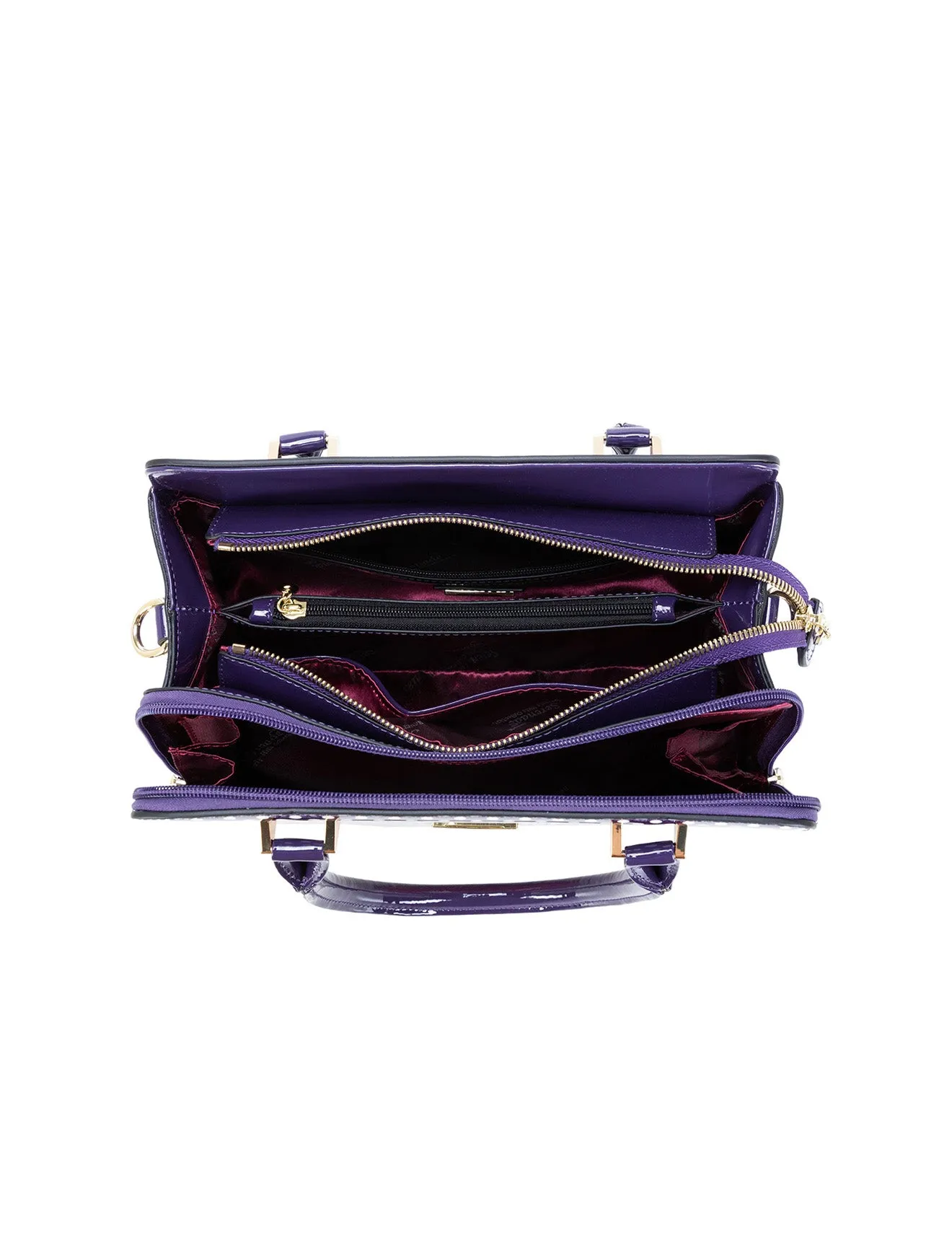 POPPY LEATHER GRIP HANDLE BAG-SN79-0343- SALE