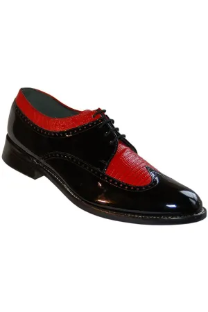 "Spectator" Black and Red Stacy Baldwin Formal Shoes
