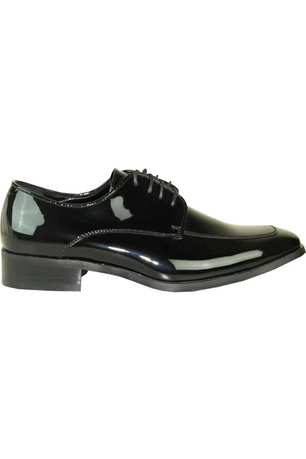 "Vittorio" Black Vangelo Tuxedo Shoes