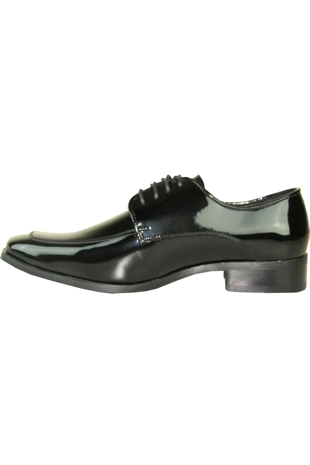 "Vittorio" Black Vangelo Tuxedo Shoes