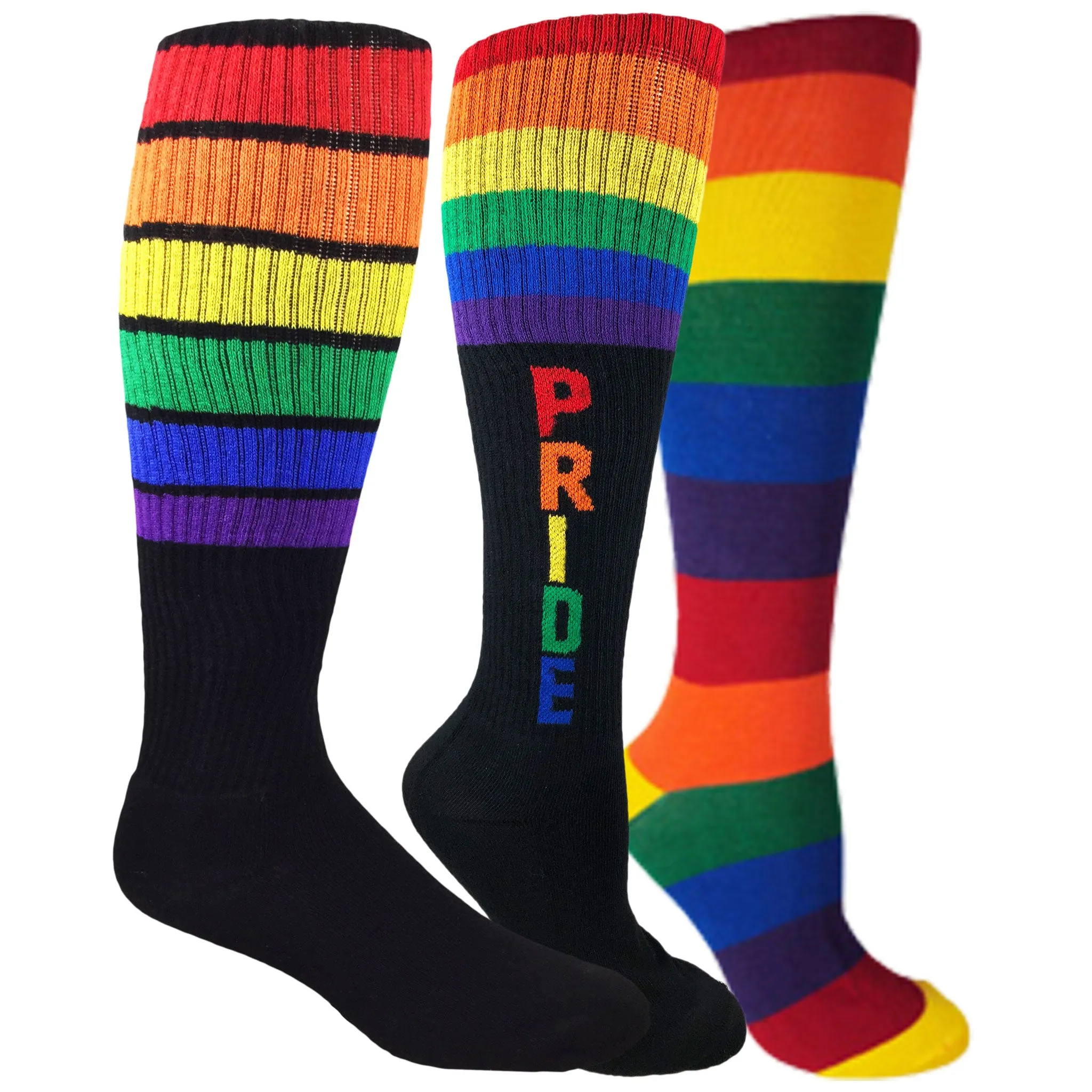 Rainbow Knee High Socks