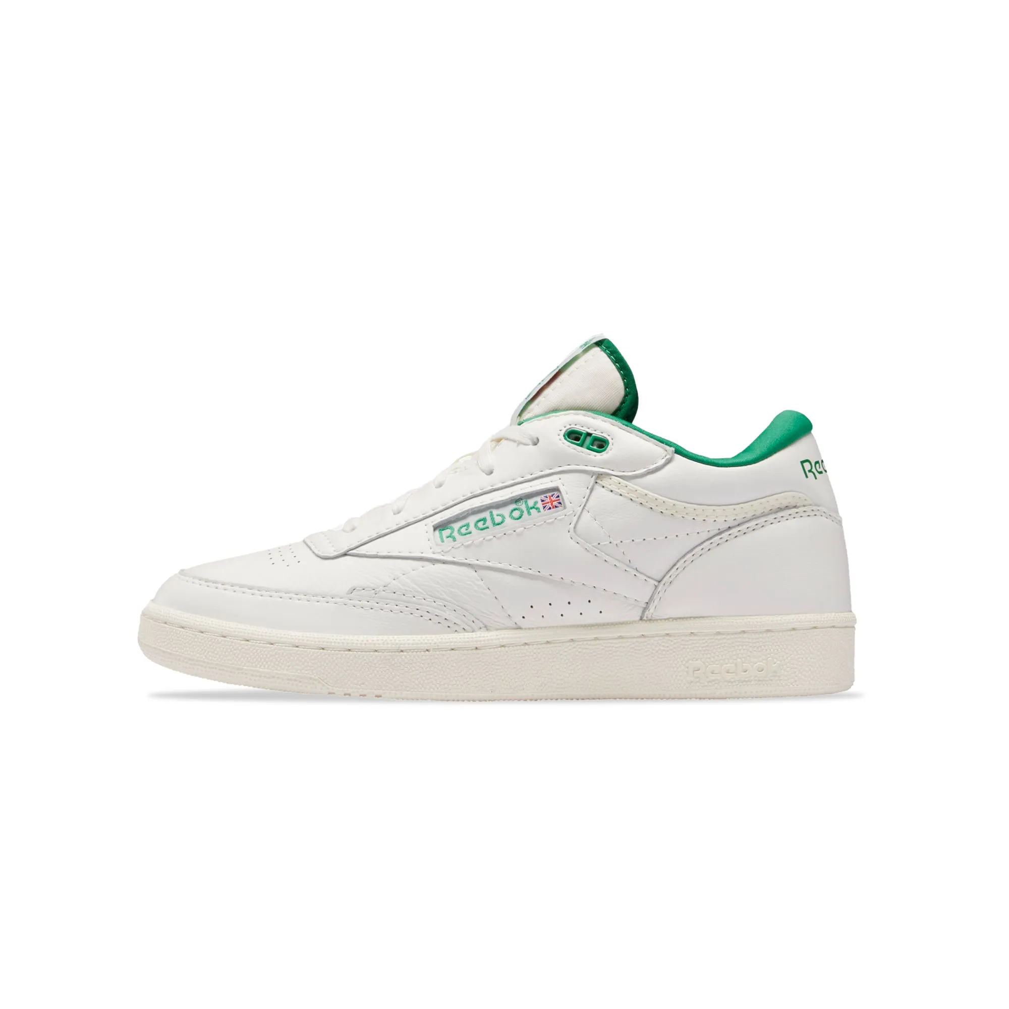 Reebok Mens Club C Mid II Vintage Shoes 'Chalk'