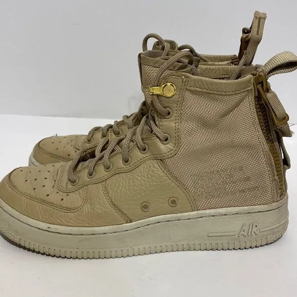 Riccardo Tisci x Nike Mushroom SF Air Force 1 Mid Utility Sneakerboot Size 5.5