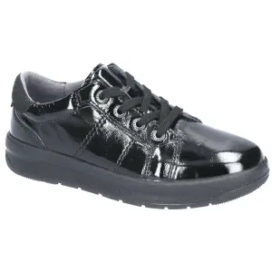 Ricosta Ray Black Patent Leather School Shoes