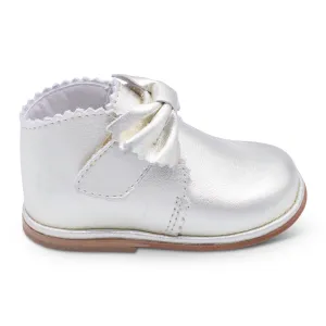 'Sharon' Girls Gold Velcro Boots