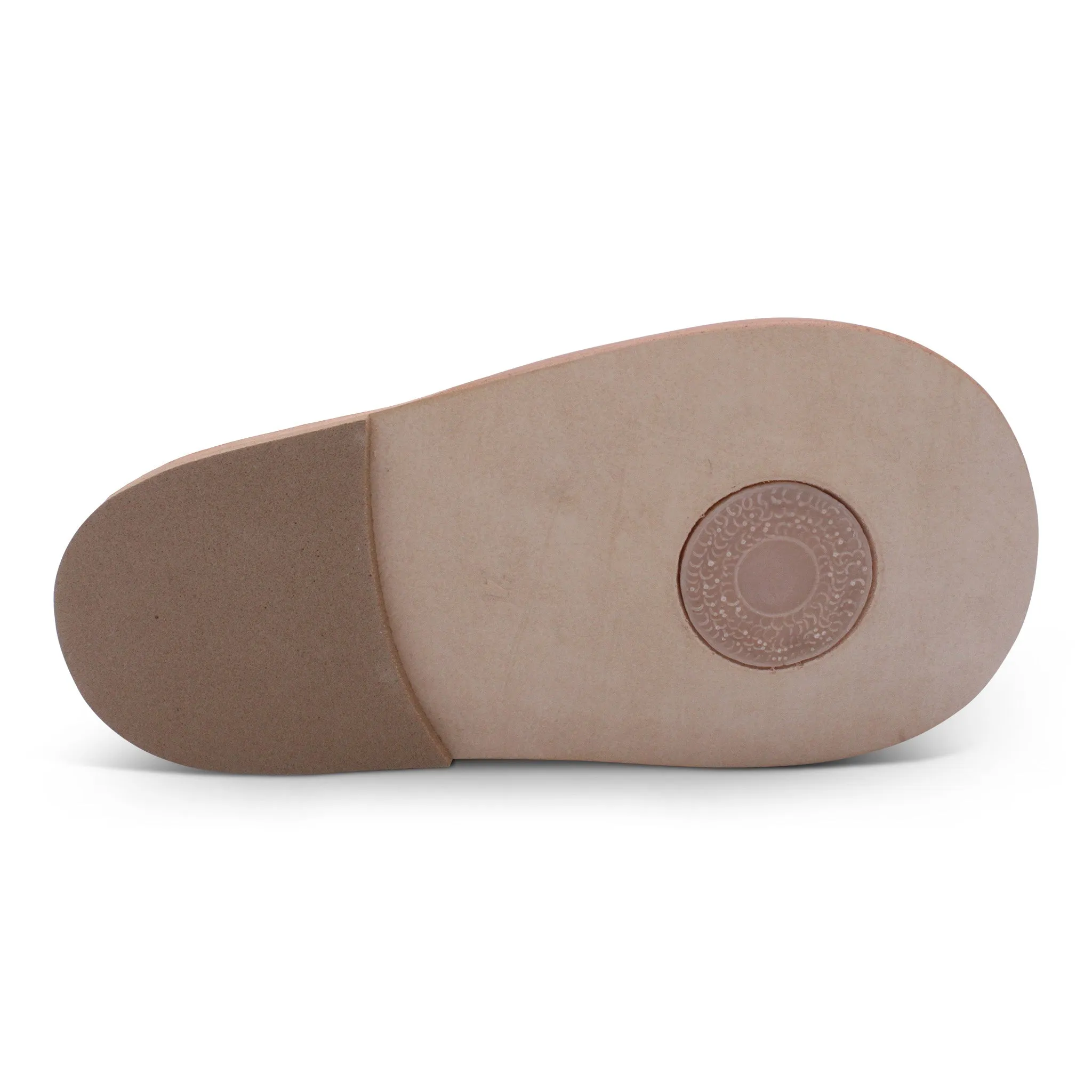 'Sharon' Girls Gold Velcro Boots