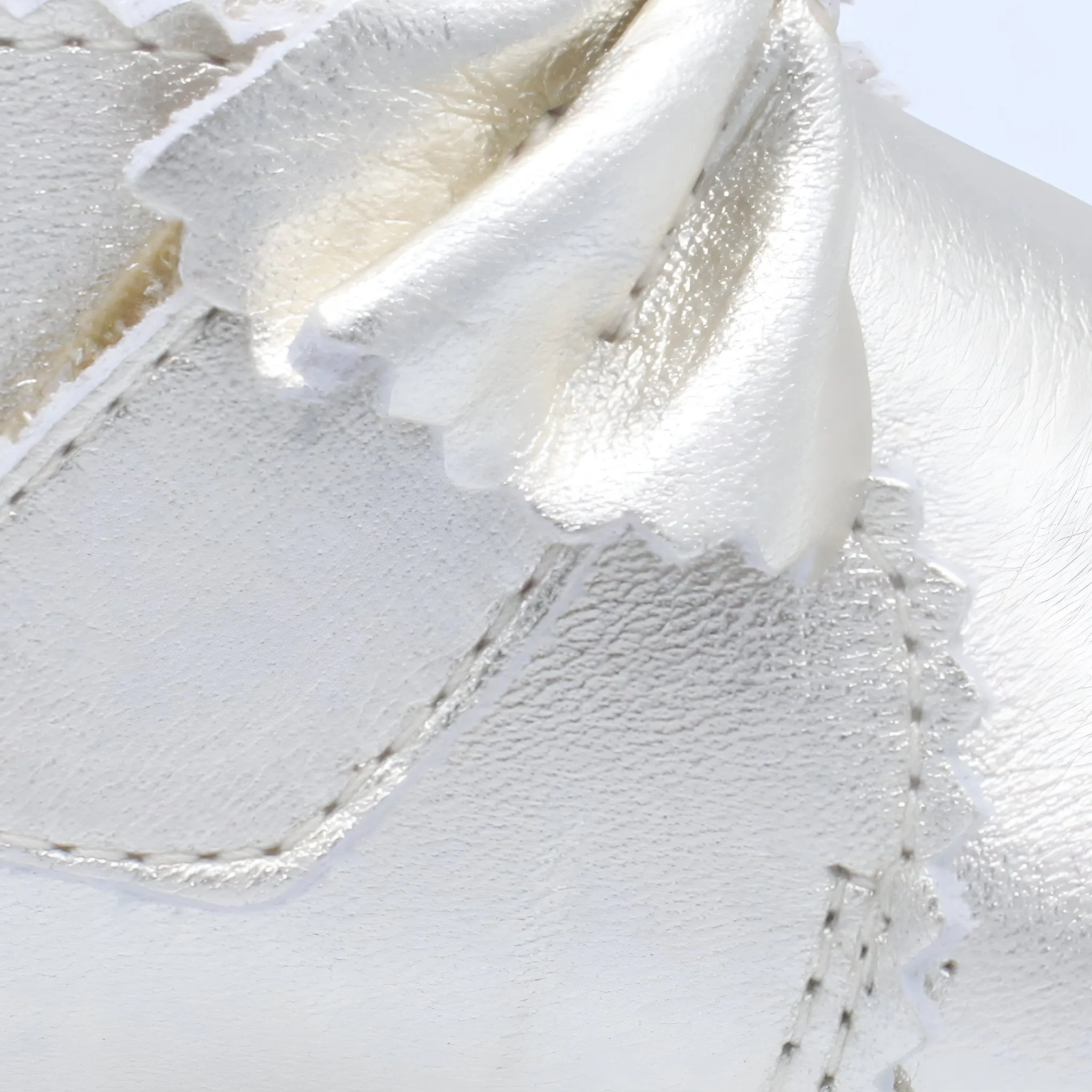 'Sharon' Girls Gold Velcro Boots