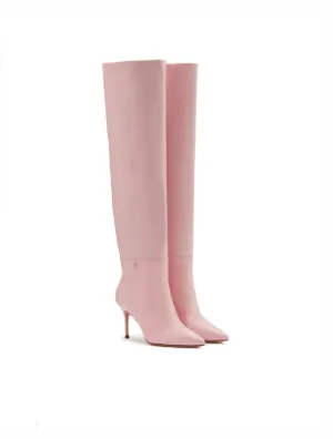 Sophia Webster Pink Leather Vivian Boots