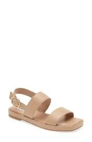 Steve Madden Ethos Tan Leather Sandal