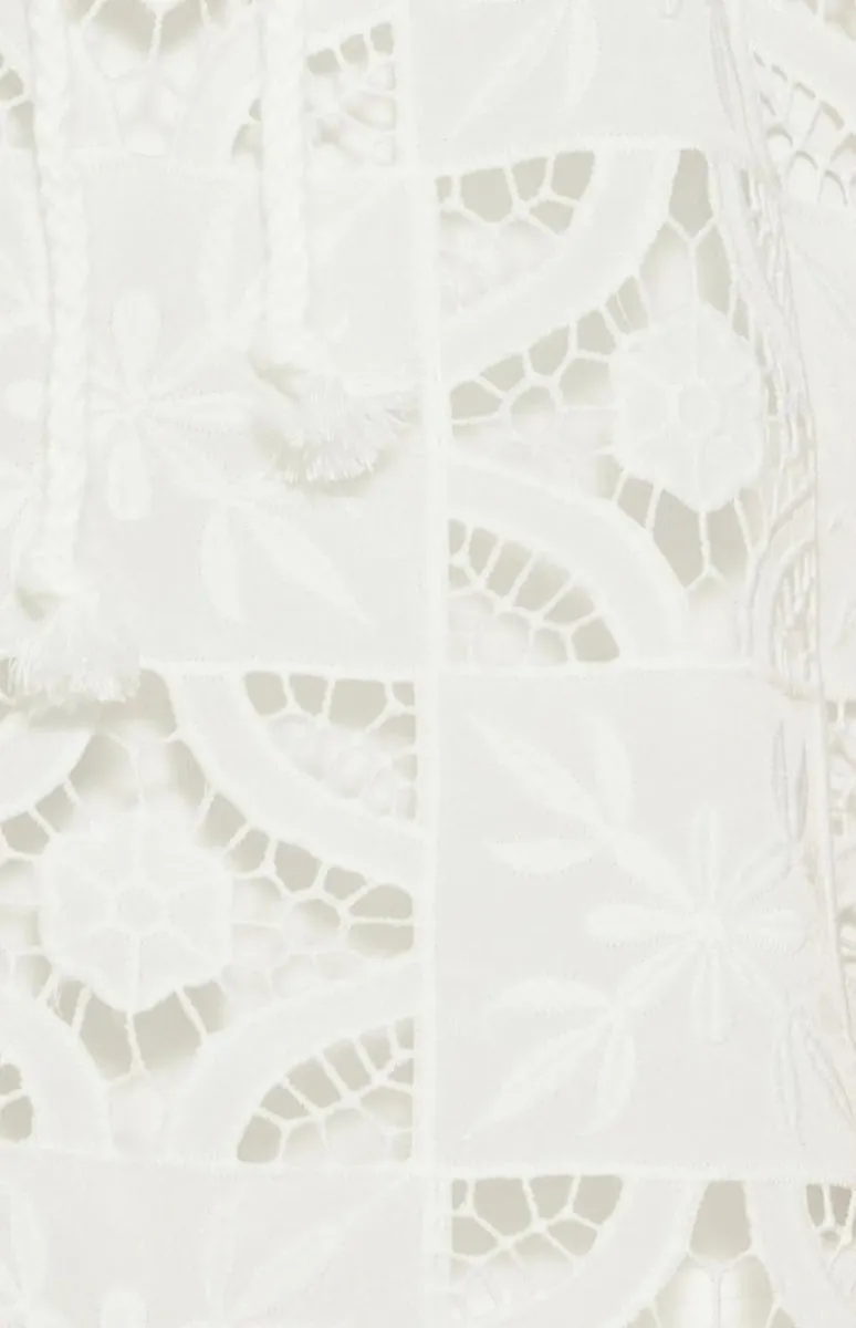 Tessa Lace Embroidery Dress