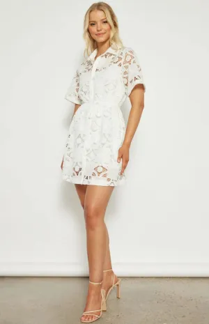 Tessa Lace Embroidery Dress