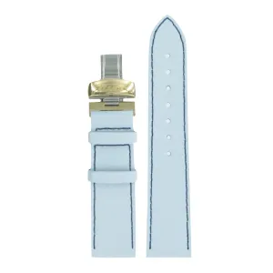 Tissot 20mm Prince Blue Leather Strap