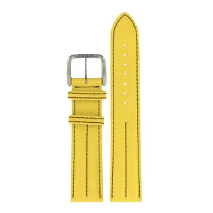 Tissot 20mm Yellow Leather Strap