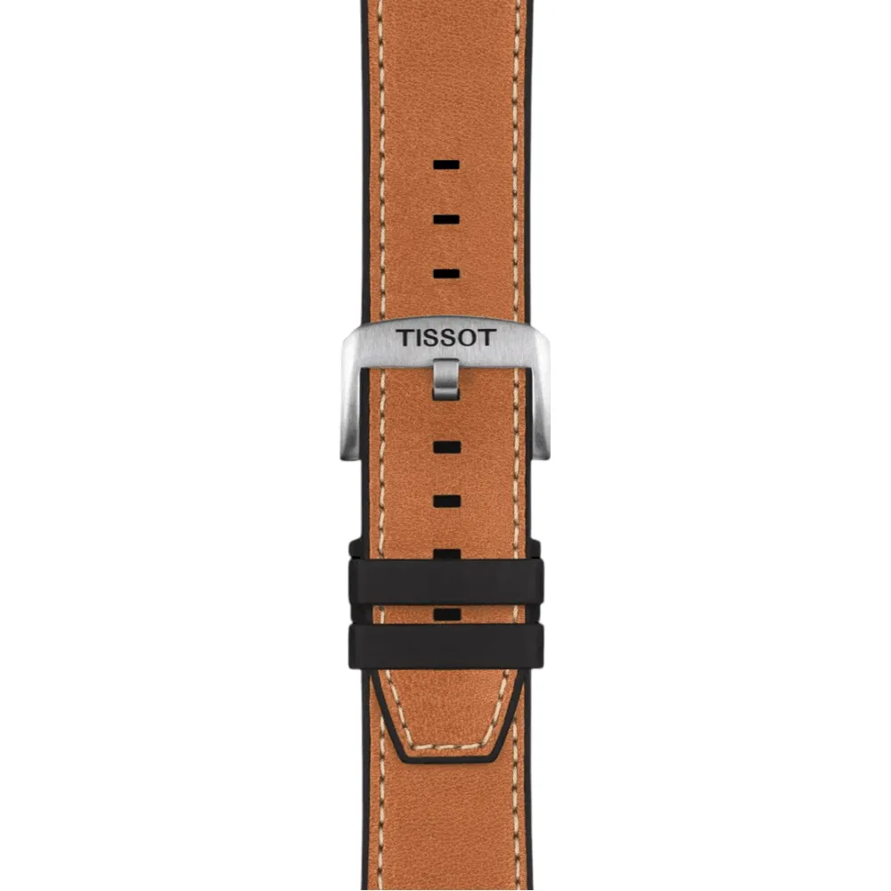 Tissot Official Brown Leather Strap Lugs 23 mm T852047777