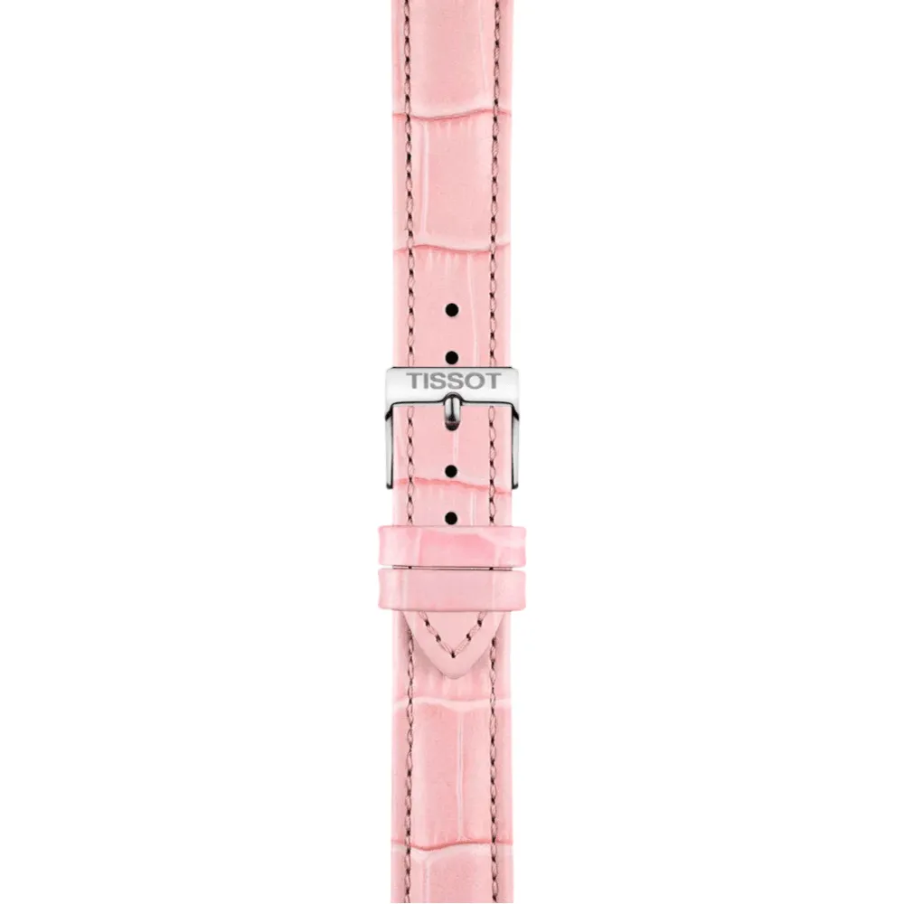Tissot Official Pink Leather Strap Lugs 16 mm T852047114