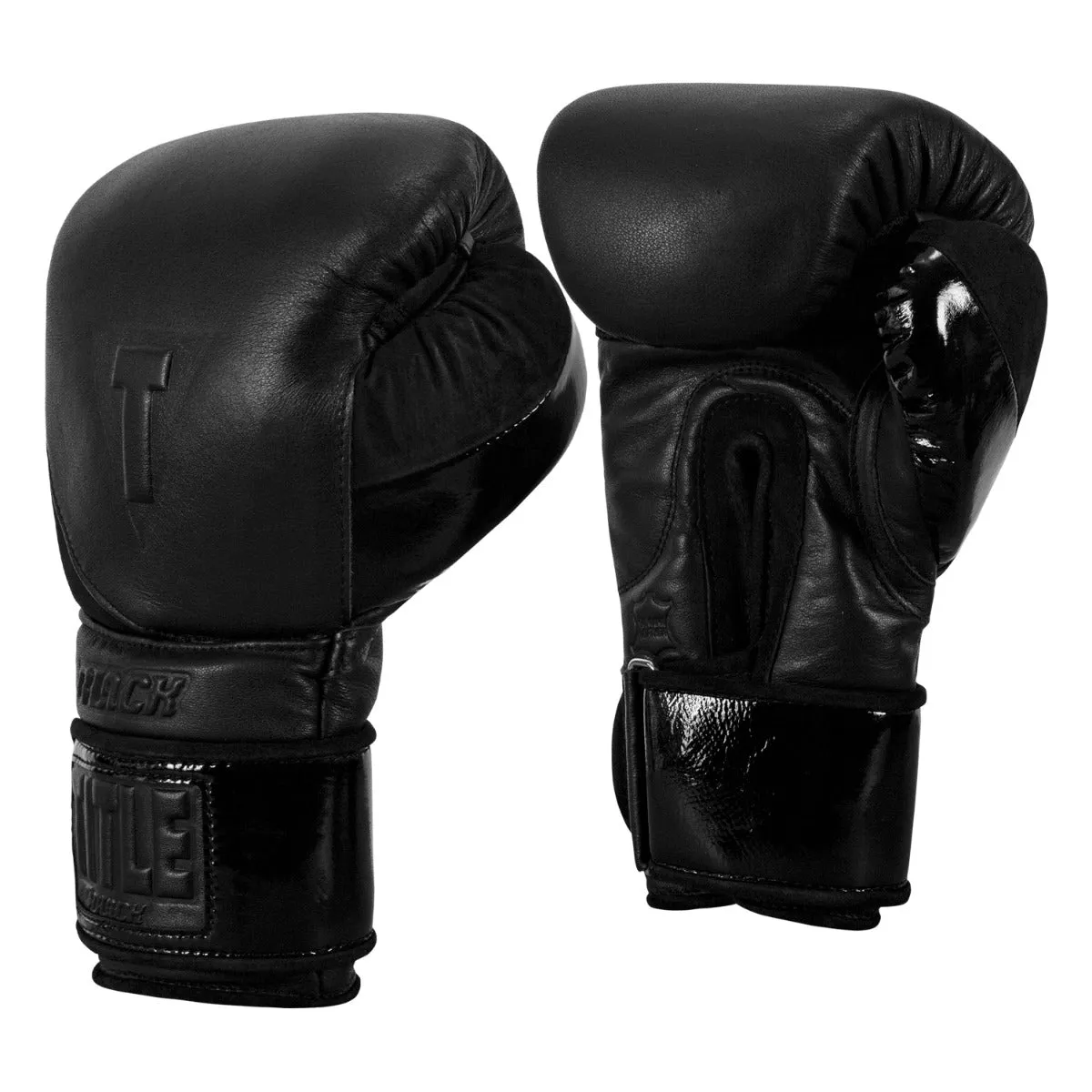 TITLE Black Heavy Bag Boxing Gloves 2.0