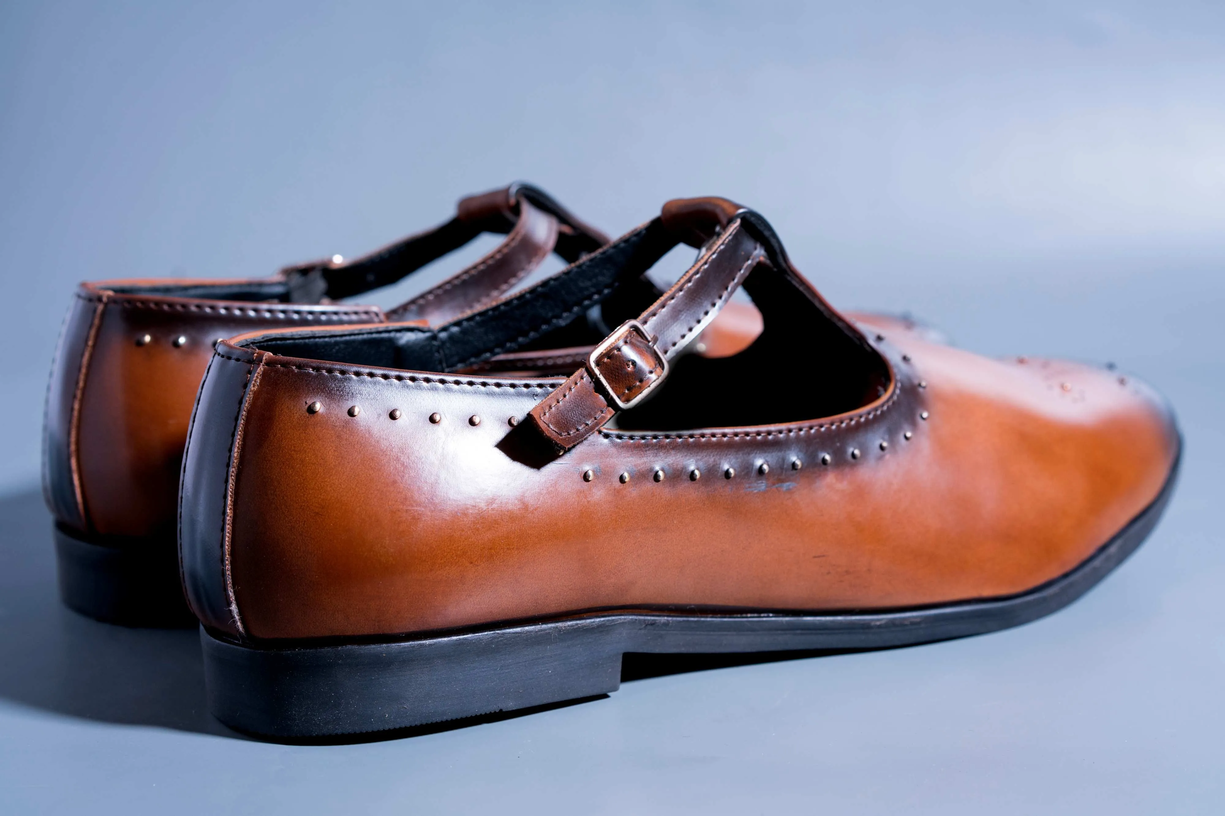 Trendy Fashion Suede Brown PESHAWARI Monk Strap Slip ons For Men-JonasParamount