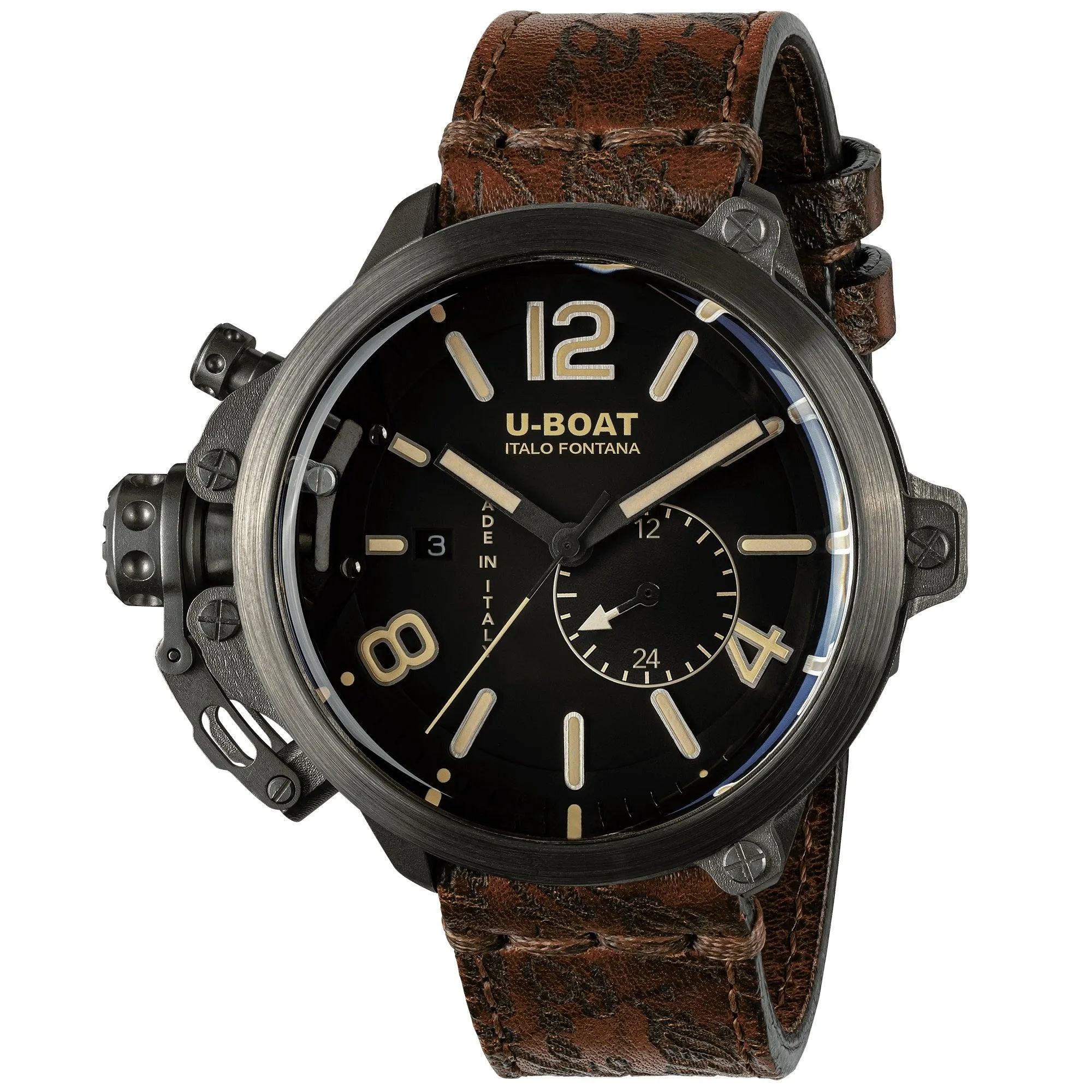 U-Boat Capsule Watch Titanium BK BE 50mm Limited Edition / 90 Automatic Titanium 8805