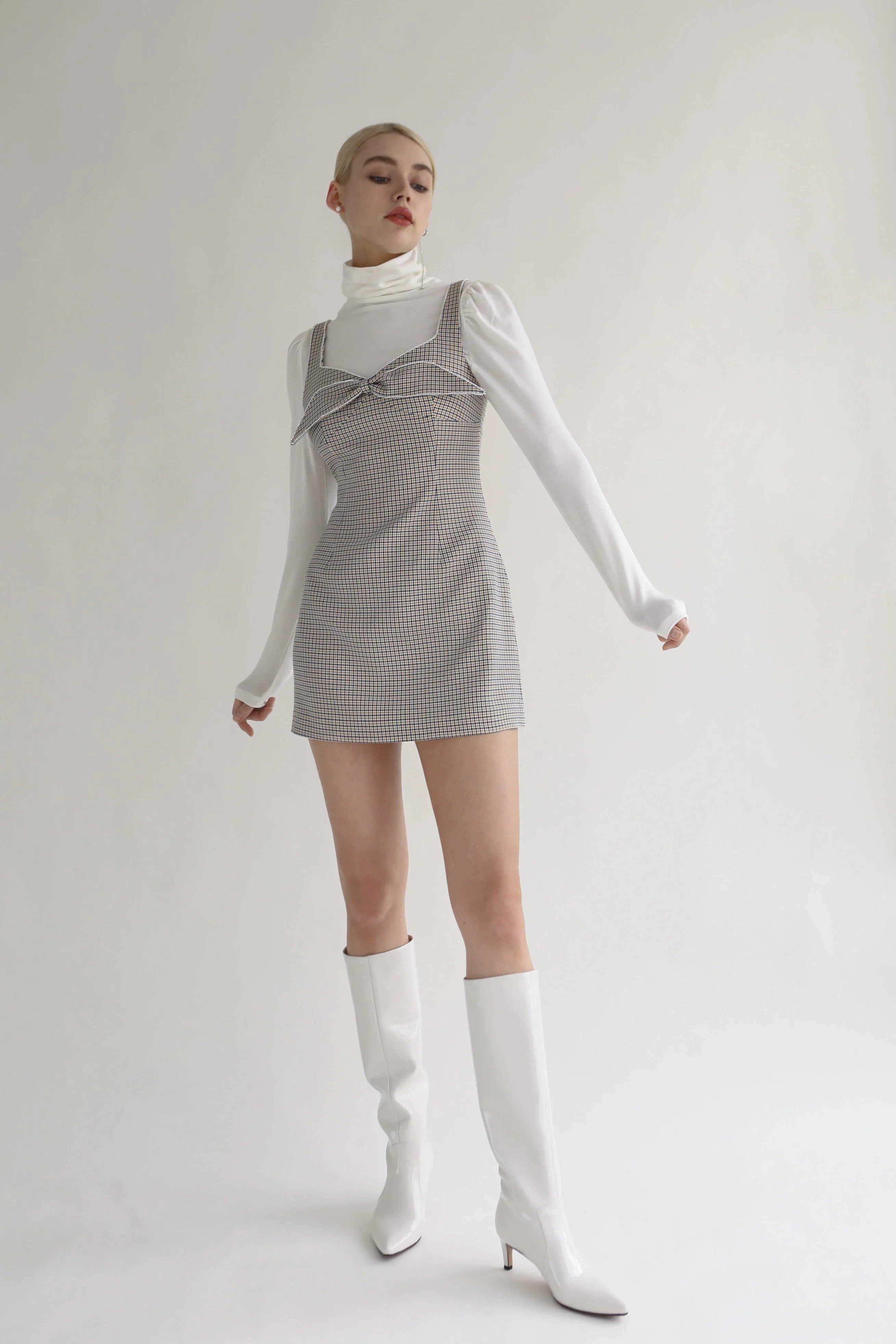 Vanessa Patent Leather Knee Boots