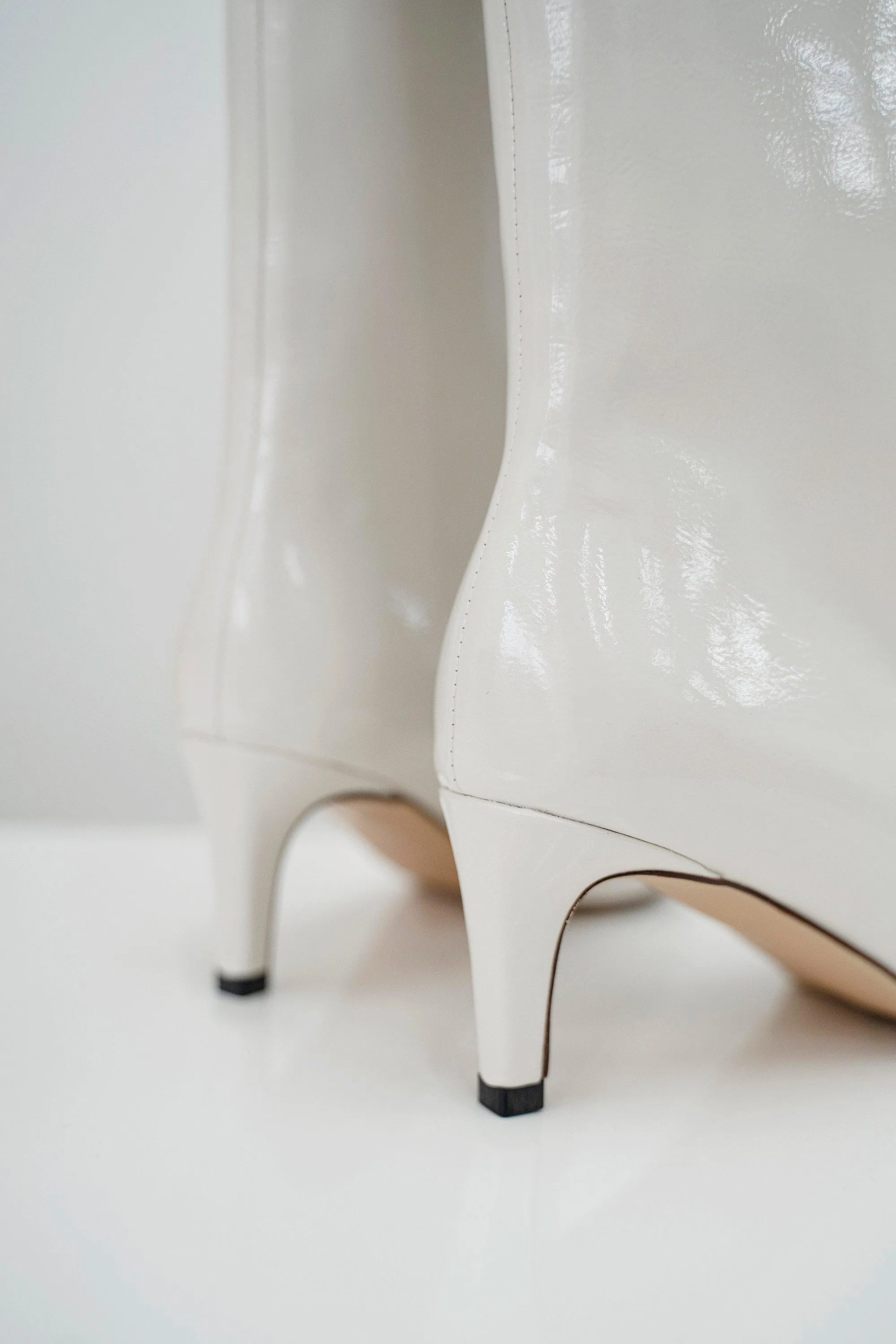 Vanessa Patent Leather Knee Boots