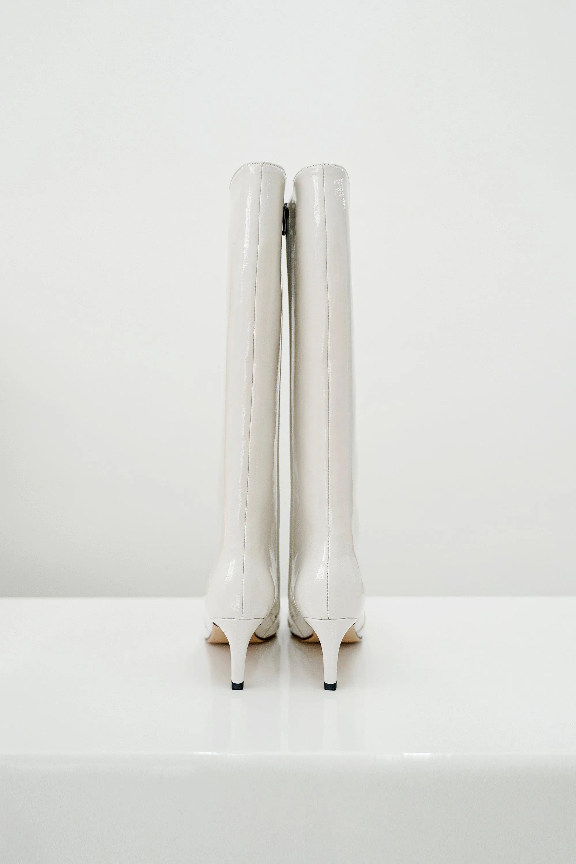 Vanessa Patent Leather Knee Boots